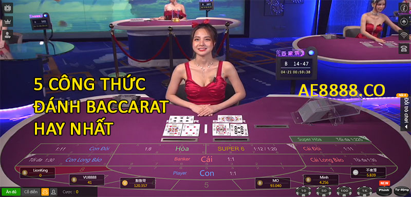 5 công thức đánh Baccarat