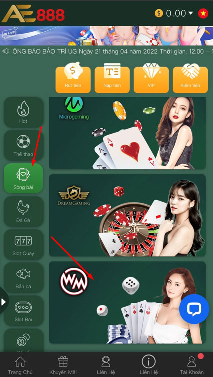 hướng dẫn chơi baccarat online