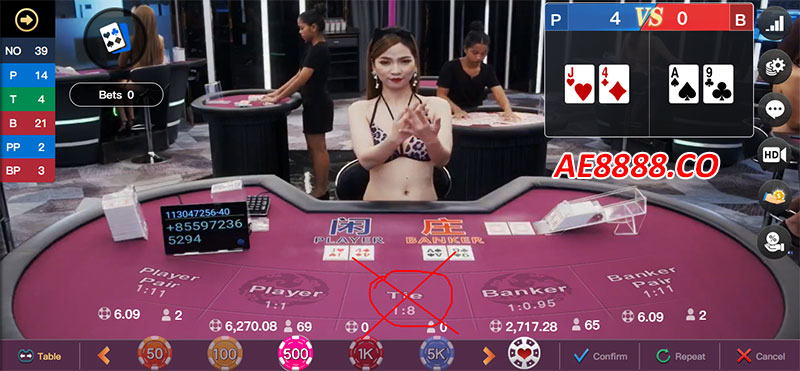 không nên đặt cửa hòa baccarat